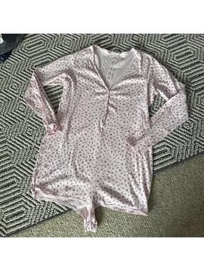 victoria’s secret Pink pajama onesie